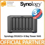 SYNOLOGY DS1621+ 6 Bay DiskStation NAS. Singapore Local 3 Years Warranty